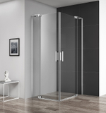 Душевой уголок Cezares Slider 110x110 SLIDER-A-2-100/110-C-Cr профиль Хром стекло прозрачное