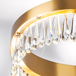 703163 Люстра HELIO 30W LED 2778LM ШАМПАНЬ 3500K