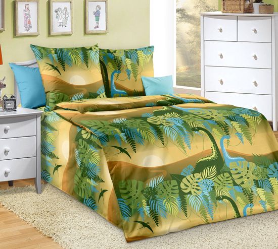 Полуторный комплект детского постельного белья Эра поплин