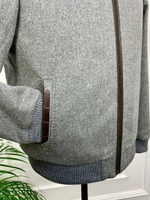 Куртка Brunello Cucinelli вставки из кожи крокожила