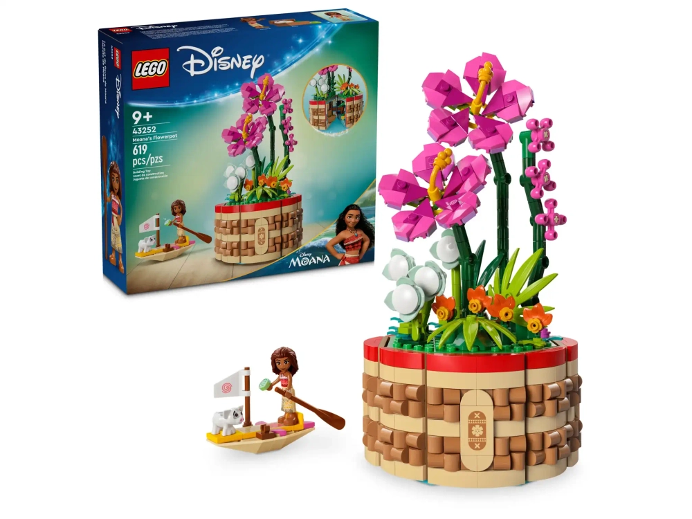 Конструктор LEGO Disney 43252 Цветочный горшок принцессы Моаны
