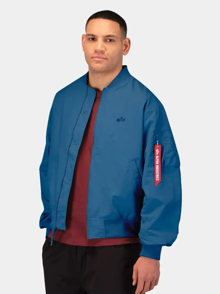 Бомбер Alpha Industries Logo L-2B Hunter Relaxed Denim Blue (Синий)