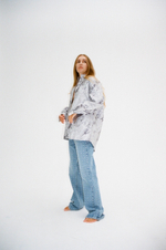 Silver rain long sleeved shirt
