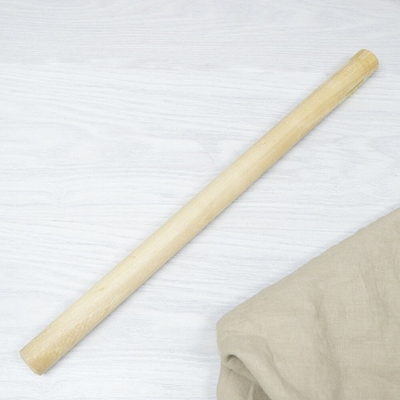 Скалка деревянная 50см береза цельная