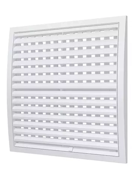 Решетка 350*350 3535РРП вентиляционная с регулируемым живым сечением, разъемная 350х350 ERA title=