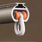 Алюминиевый карниз для штор, потолочный и настенный, однорядный / двухрядный