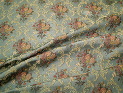 Жаккард Букет малый бирюза