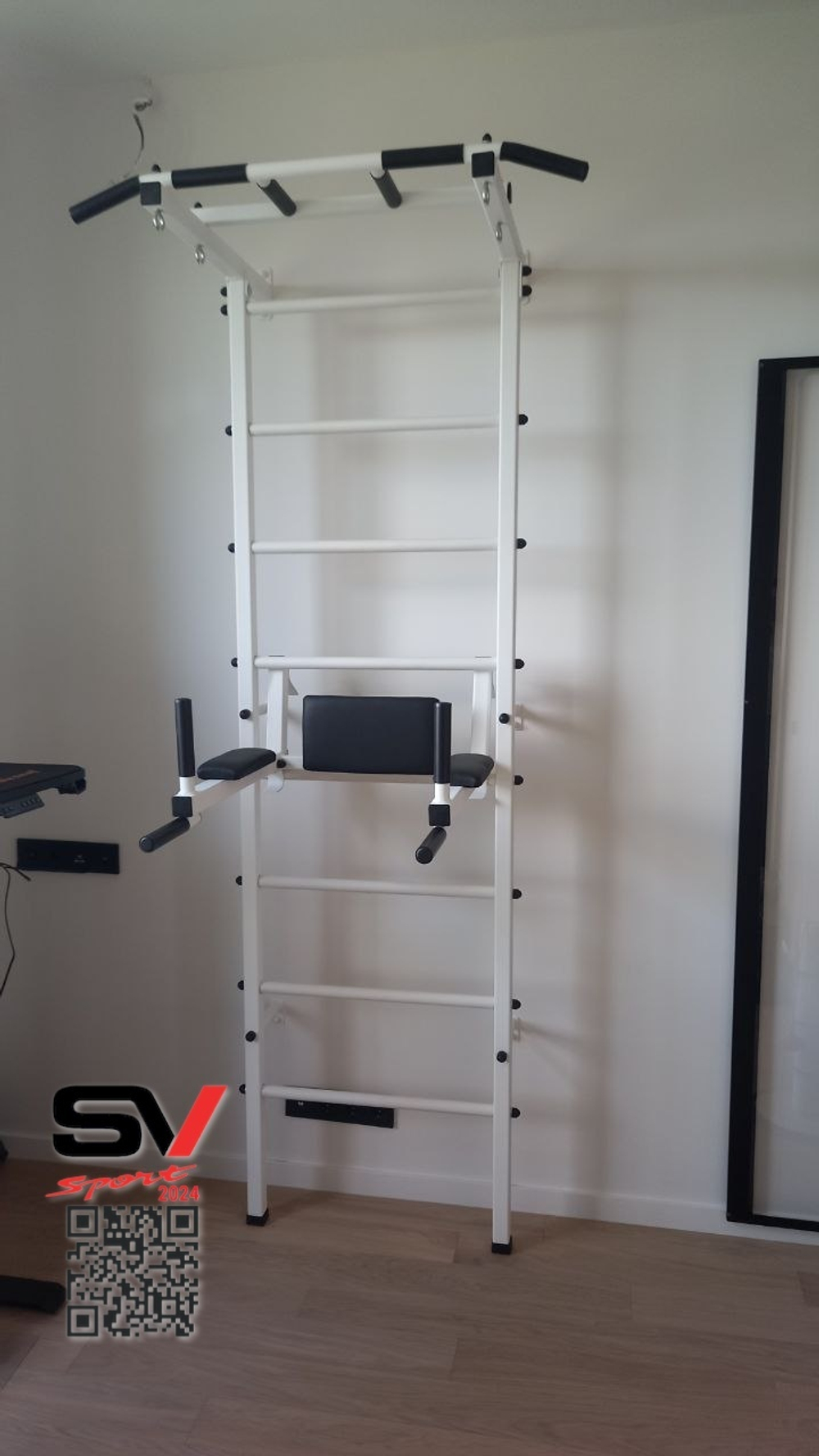 Монтаж шведской стенки Sv Sport в бетонные, кирпичные стены