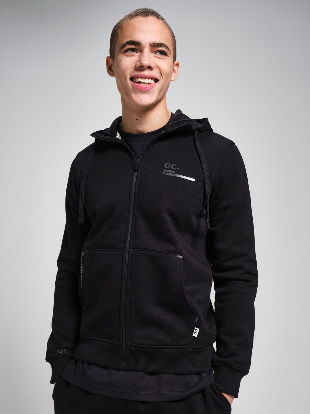 Толстовка мужская ORIGINAL CREATOR ZIP HOODIE, Черный