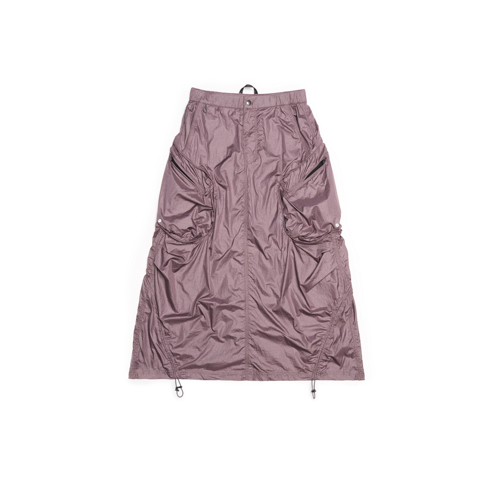 Юбка Nothomme Blue Metallic Nylon Tooling Half Skirt "Taro Purple"
