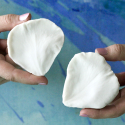 Молд вайнер силиконовый для лепки лепестков шиповника - Розы ругоза / форма для лепестков розы