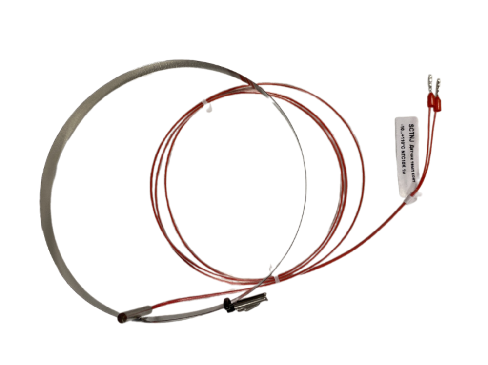 Датчик температуры контактный -10...+110град.C NTC10кОм 15…100мм бескорпусной 1м SE SCTNJ