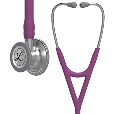 Стетоскоп Littmann Cardiology IV, сливовый, стальная акустическая головка (6156)