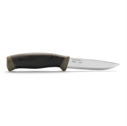 Нож Morakniv Companion MG, углеродистая сталь, цвет хаки