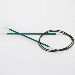 Спицы круговые Zing, 8мм/80см, KnitPro,(47136)