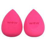 wet n wild, Губка для макияжа, двойное нажатие, розовая, 2 шт. В упаковке