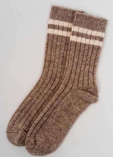 Носки из 100% монгольской шерсти премиум