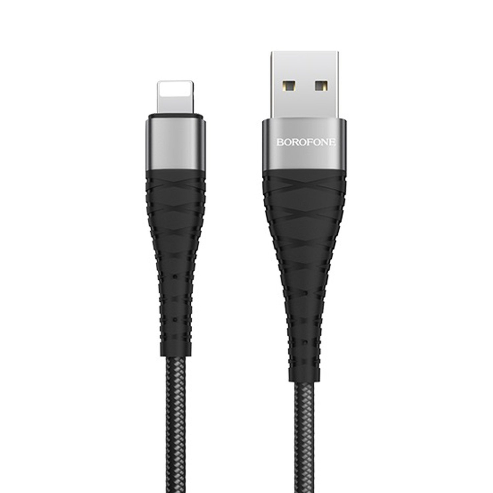 Кабель Borofone BX32, USB - lightning, Munificent 100см 2,4A (black)