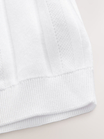 Поло с молнией для мальчика Next AA8-949, Белый