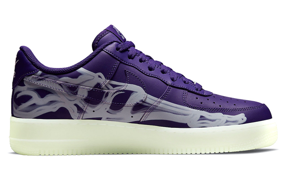 Кроссовки Nike Air Force 1 '07 Skeleton Qs "Purple Skeleton"