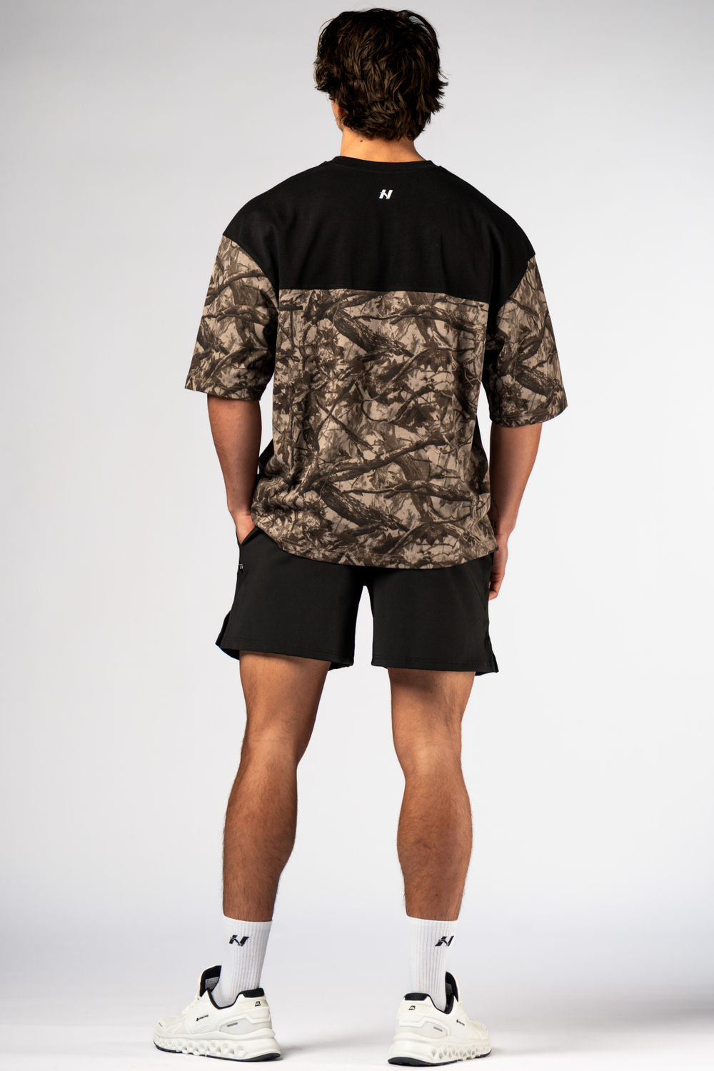 Футболка Oversized Tee POWER 898 LIGHT BROWN CAMO