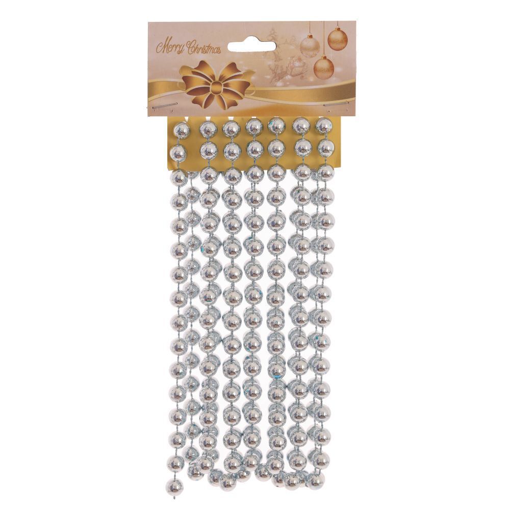 GAEM Украшение новогоднее "Бусы", 280см, D8 мм, L10,5 W1 H25 см