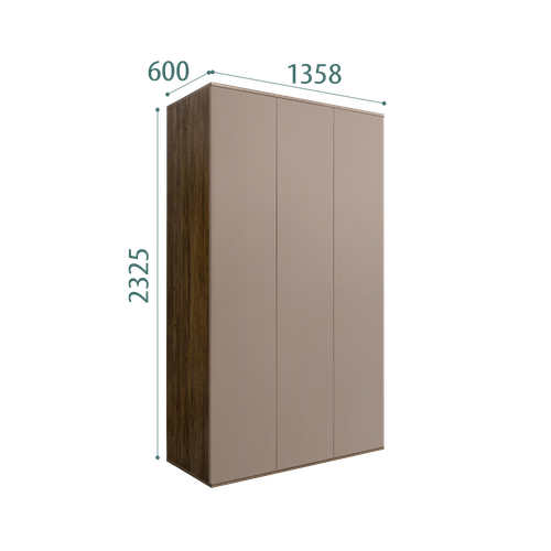 Шкаф 3-х дверный