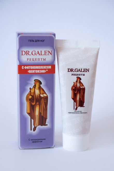 Гель Dr.Galen "Вентонзин" при отёках, тяжести и усталости в ногах