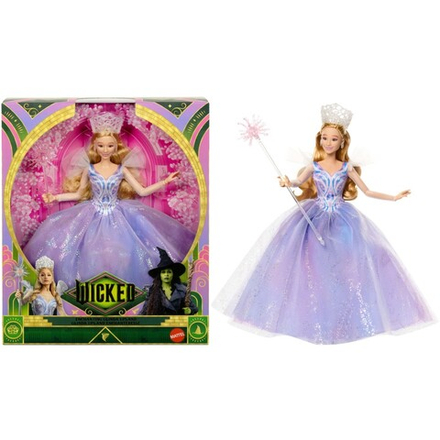 Mattel Universal Wicked- Коллекционная кукла ВОЛШЕБНАЯ ГЛИНДА Deluxe JFM13