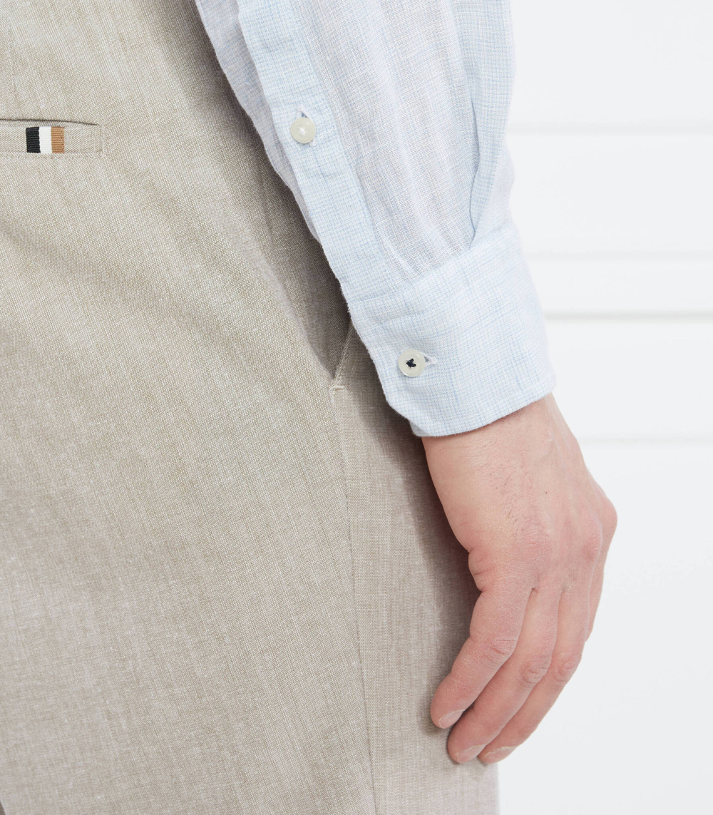 Льняная рубашка Joop! - голубой(30036134)