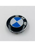 Колпачки заглушки на литые диски с эмблемой BMW 68 мм 4 шт