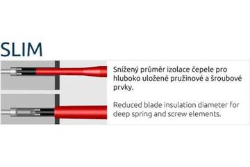 Отвертка Narex S Line Elektro Profi SLIM PZ2/SL l=100 834422