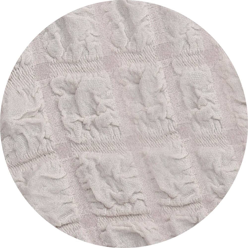 Чехол на стул с оборкой, цвет Ваниль, Набор 4 шт.