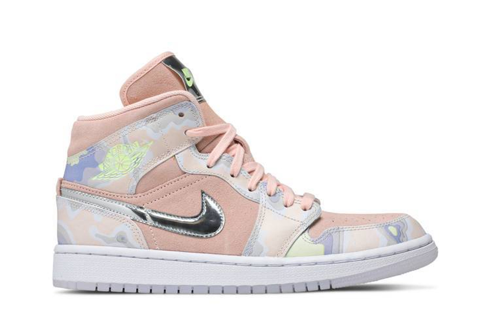 Кроссовки Jordan Air Jordan 1 Mid Se "P(Her)Spective" (Женская размерная сетка)