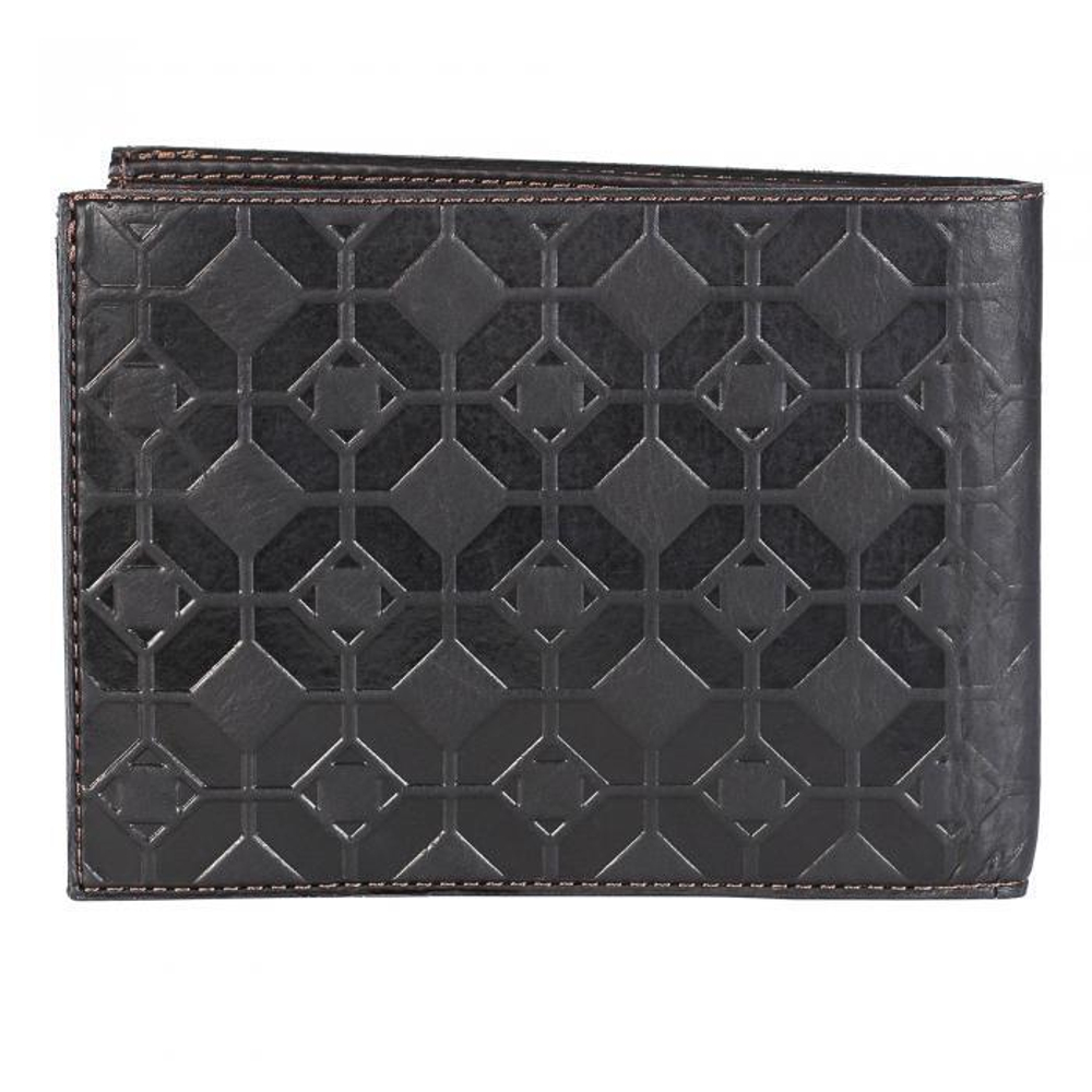 Кошелек «Соты». Цвет коричневый