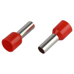 Наконечник-гильза ЭРА NO-225-93 НШвИ 10,0-12 с изолированным фланцем (упаковка 50 шт.)