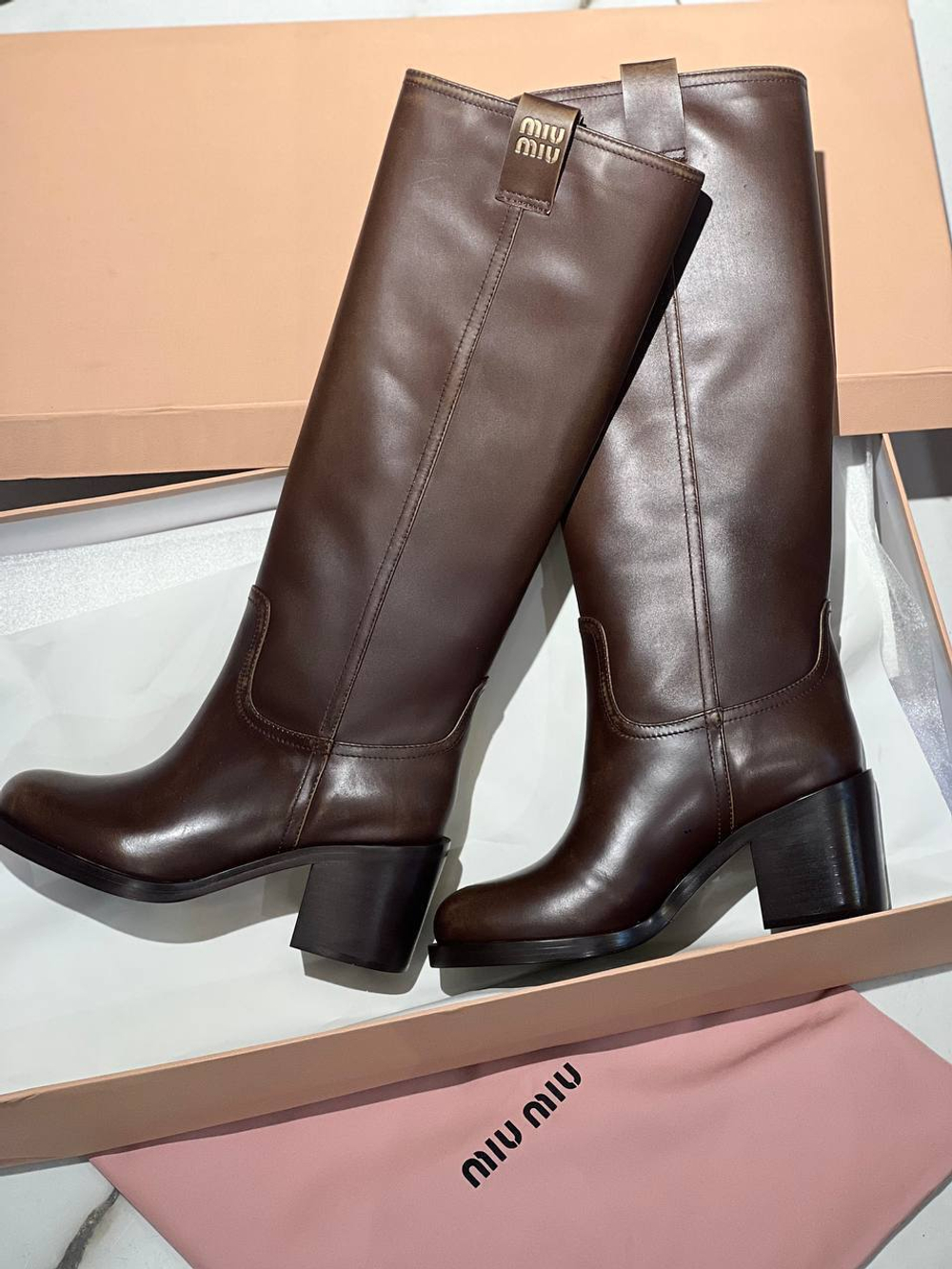 Сапоги MIU MIU, арт. 458408687