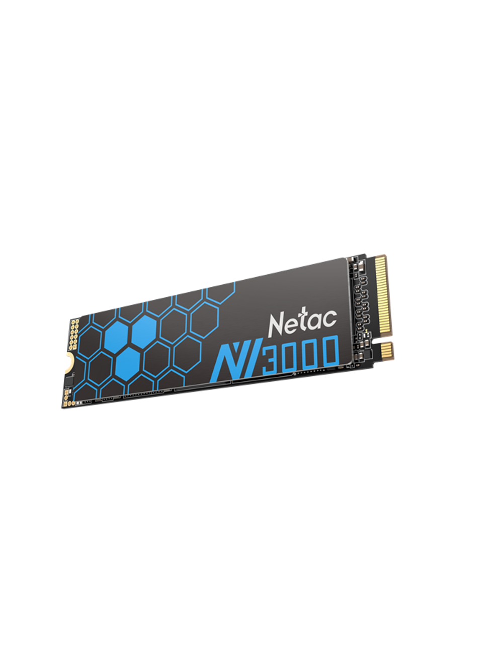 Ssd накопитель Netac SSD NV3000 2TB PCIe 3 x4 M.2 2280 NVMe 3D NAND, R/W up to 3300/2900MB/s, IOPS(R4K) 320K/280K, TBW 1200TB, with heat sink, 5y wty