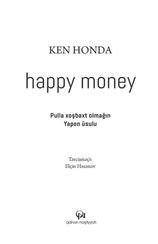 Happy Money. Pulla xoşbəxt olmağın Yapon üsulu