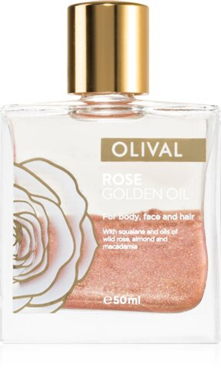 Olival Rose Gold - блестящее масло для лица, тела и волос /   50  ml  / GTIN 3858892692868