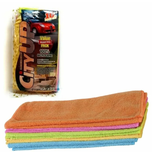 МИКРОФИБРА СИТИ АП 30*30 40 УП.
