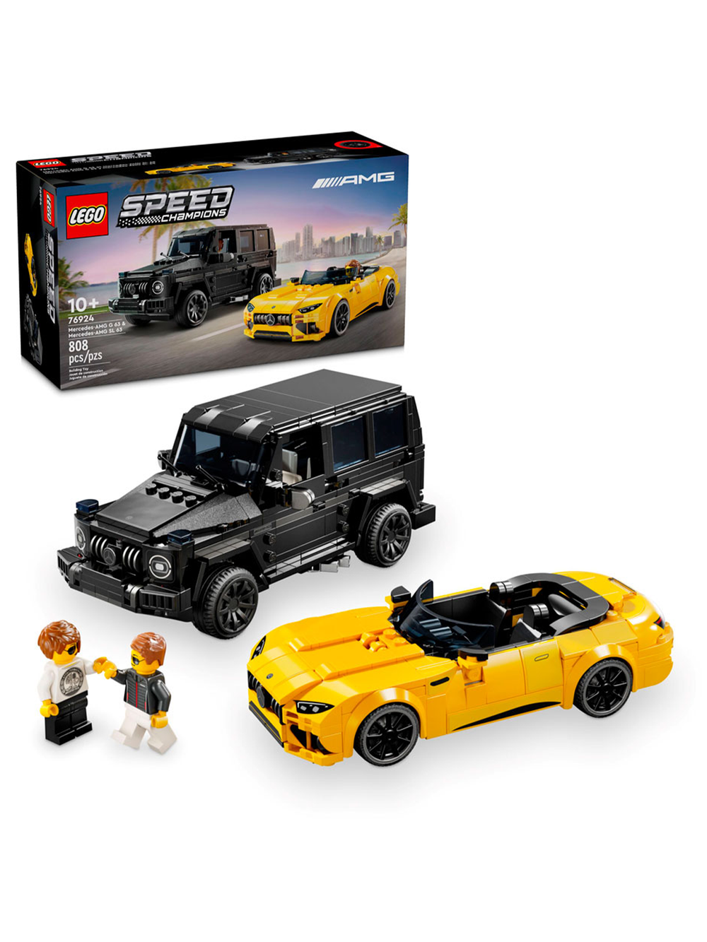 LEGO Speed Champions 76924 Лего Mercedes-AMG G63 и Mercedes-AMG SL 63 — набор 2 в 1