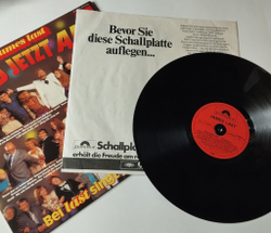 Винтажная виниловая пластинка LP James Last Und Jetzt Alle (Germany 1978) Rucki Zucki