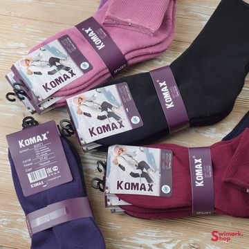 Набор женских термо носочков KOMAX B2071, 12 пар в уп.