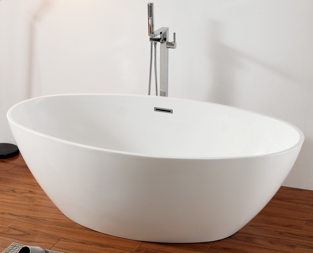 Купить Акриловая ванна отдельностоящая ABBER AB9249