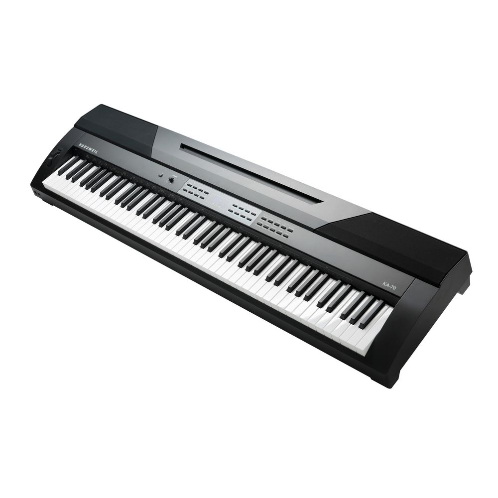 Kurzweil KA70 LB Цифровое пианино, 88 полувзвешенных клавиш, полифония 128, цвет чёрный.