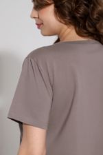 Футболка Базис-4 Виотекс ТЁМНО-БЕЖЕВЫЙ