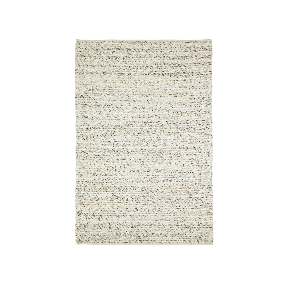 Manilva Ковер из шерсти и коричневого хлопка 200 x 300 см