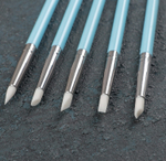 Набор силиконовых кисточек для декорирования  «Бирюза», 5 шт.