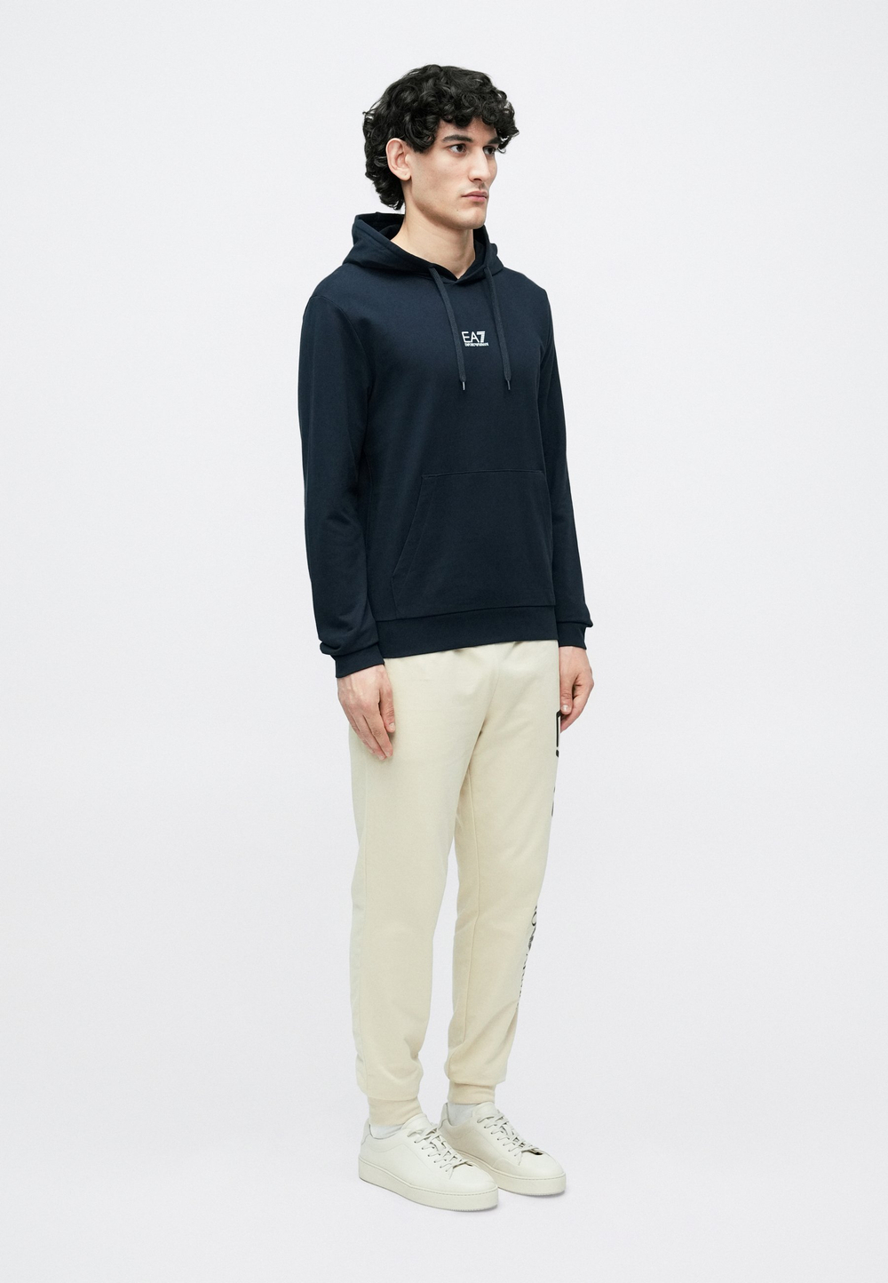 EA7 Emporio Armani UNISEX - Толстовка с капюшоном - Синий